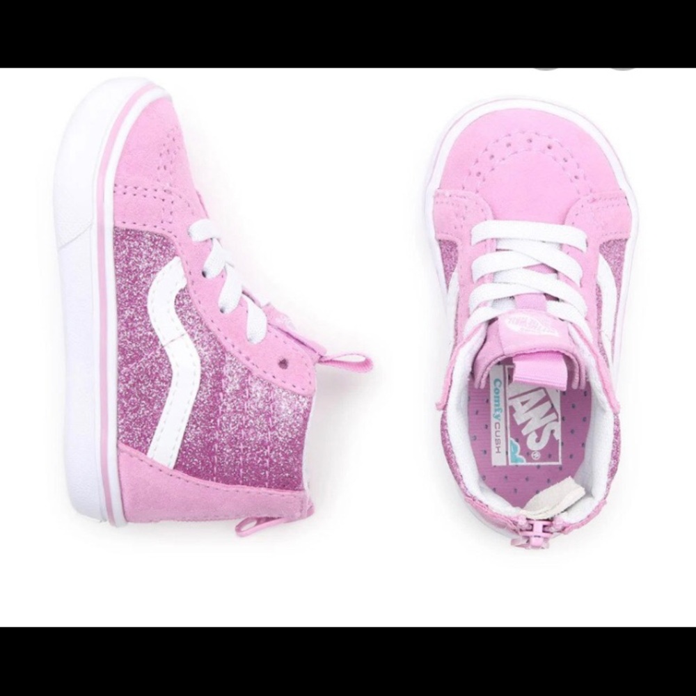Vans Comfycush Sk8-Hi Zip Toddler Trainers